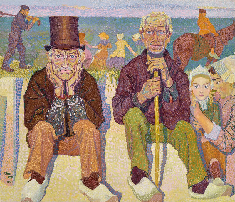 바닷가의 노인들 - Jan Toorop