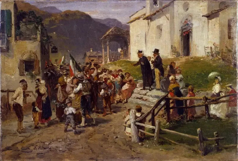 자원봉사자들이 작별 인사를 하고 있다 - 제롤라모 인두노

Source:
Les volontaires font leurs adieux - Gerolamo Induno