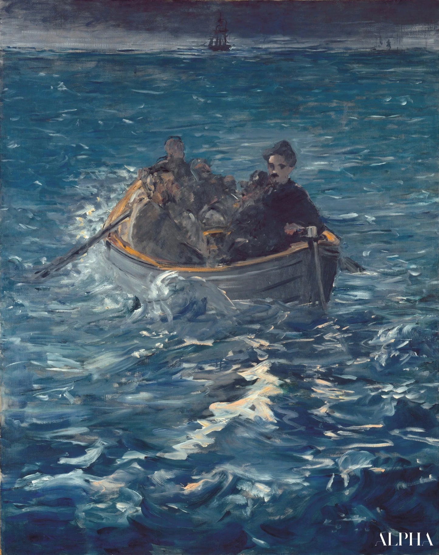 L'Évasion de Rochefort - Edouard Manet - Reproductions de tableaux et peintures haut de gamme