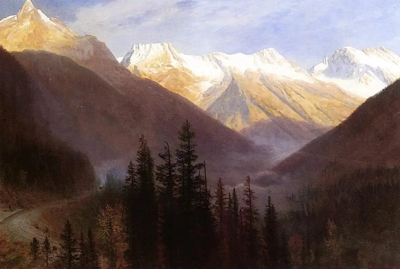 글레이셔 역의 일출 - 알버트 비어슈타트

Source:
Lever de soleil à Glacier Station - Albert Bierstadt
