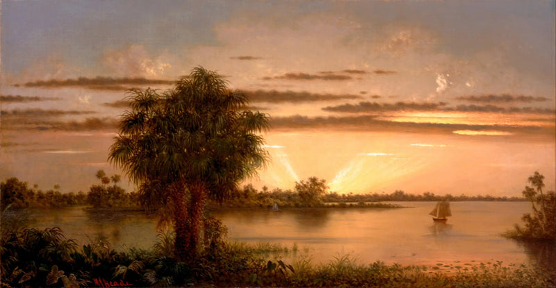 플로리다의 일출 - 마틴 존슨 헤이드

Source:
Lever de soleil en Floride - Martin Johnson Heade