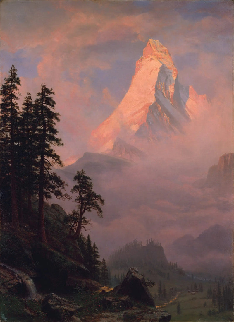 체르비니르의 일출 - 알버트 비어슈타트

Source:
Lever de soleil sur le Cervin - Albert Bierstadt
