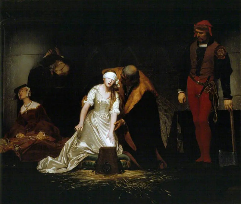 레이디 제인 그레이의 처형 - 폴 들라로슈

Source:
L'exécution de Lady Jane Grey - Paul Delaroche