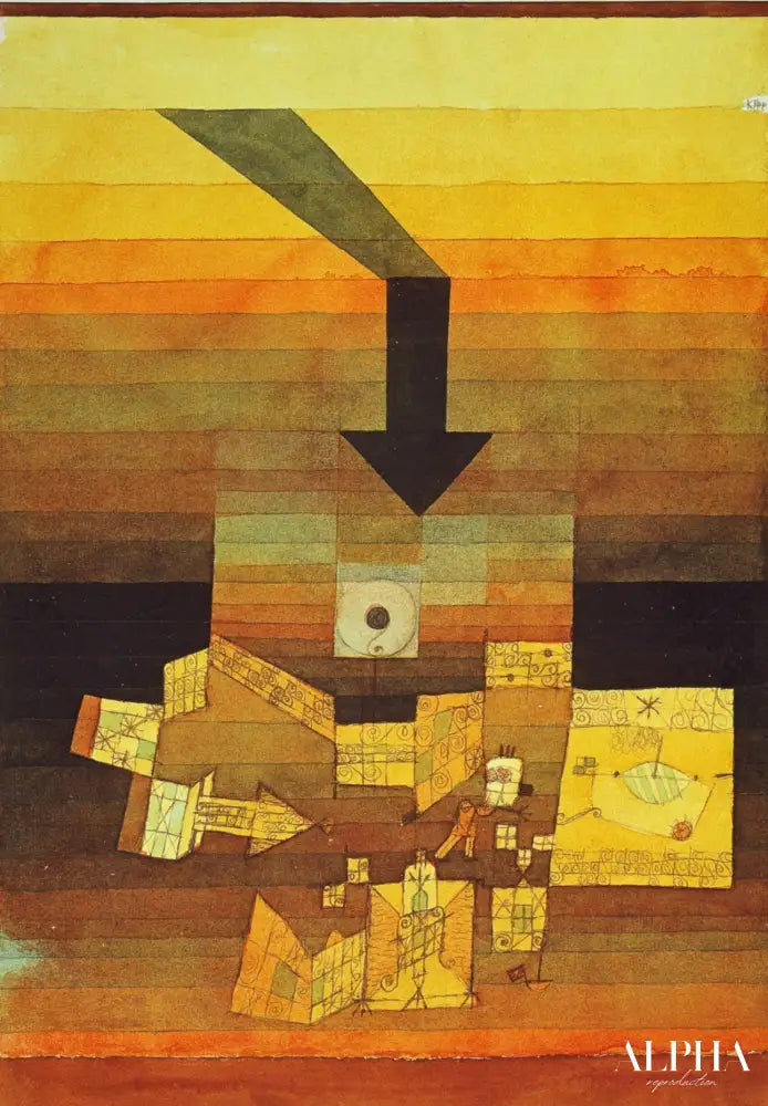 Lieu concerné - Paul klee - Reproductions de tableaux et peintures haut de gamme