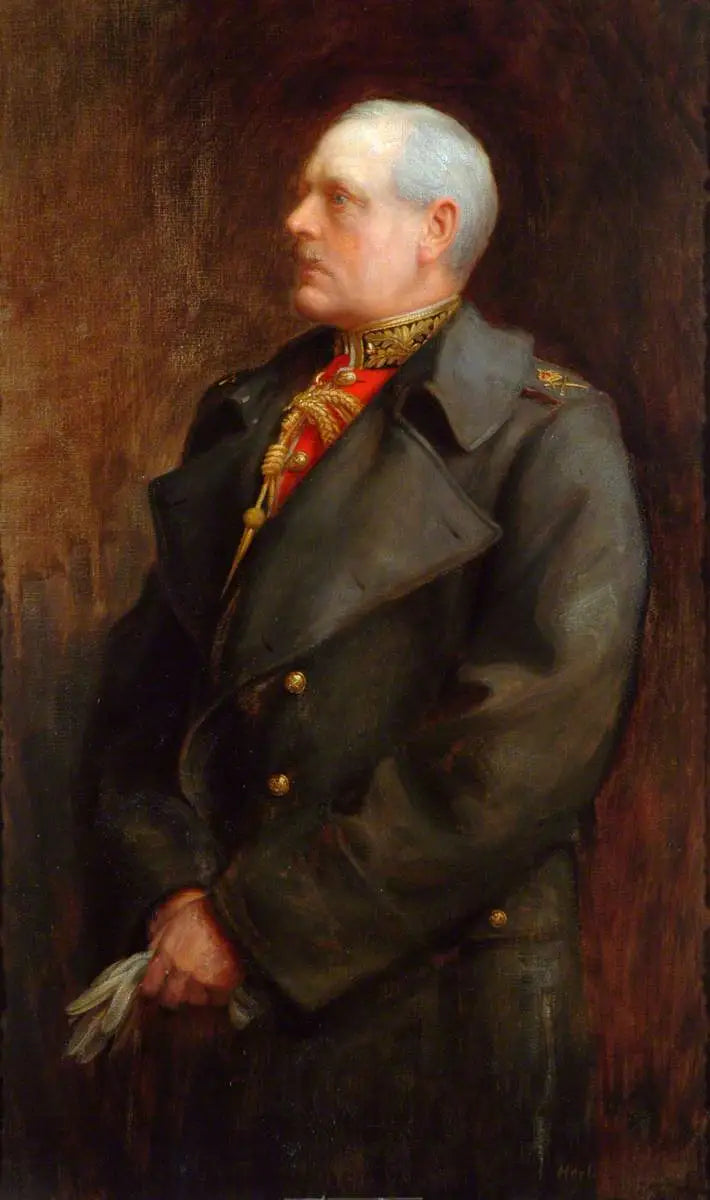 리튼턴-제너럴 Sir William Edmund Franklyn, KCB, 대대장 (1906–1914) - Herbert Draper

Source:
Lieutenant-général Sir William Edmund Franklyn, KCB, colonel du régiment (1906–1914) - Herbert Draper