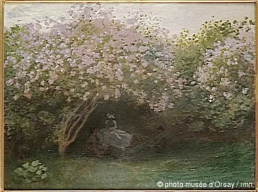 라일락, 흐린 날 - Claude Monet