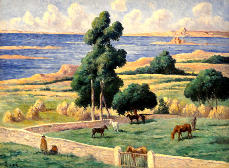 목재 섬, 케르무스터, 레자드리외 - 막시밀리앙 루스