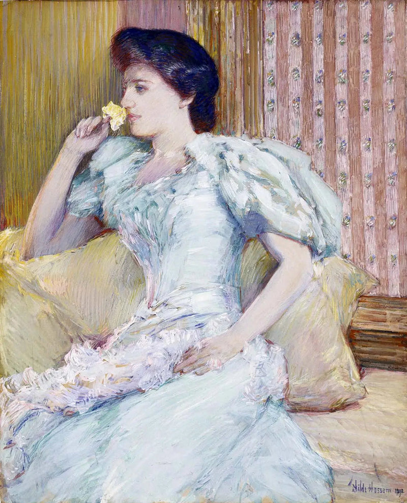 릴리 (릴리 랭터리) - 차일드 하섬

Source:
Lillie (Lillie Langtry) - Childe Hassam