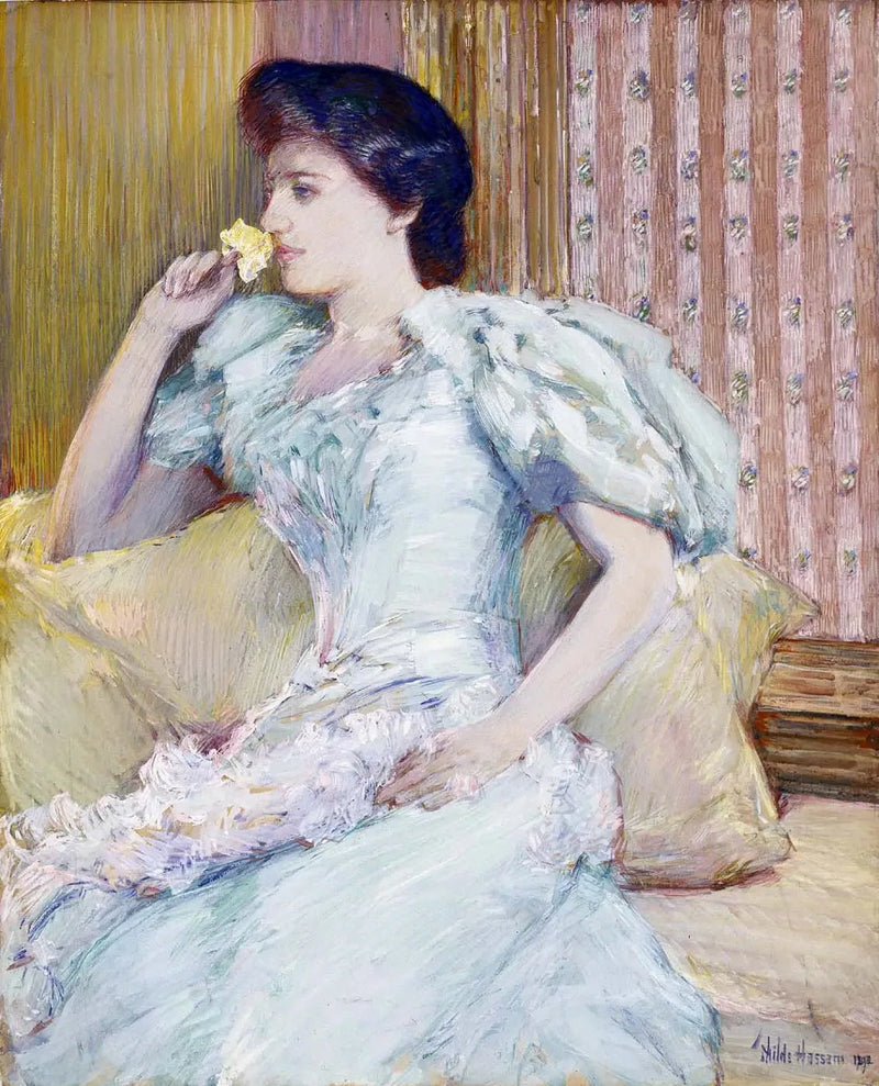 릴리 (릴리 랭터리) - 차일드 하섬

Source:
Lillie (Lillie Langtry) - Childe Hassam