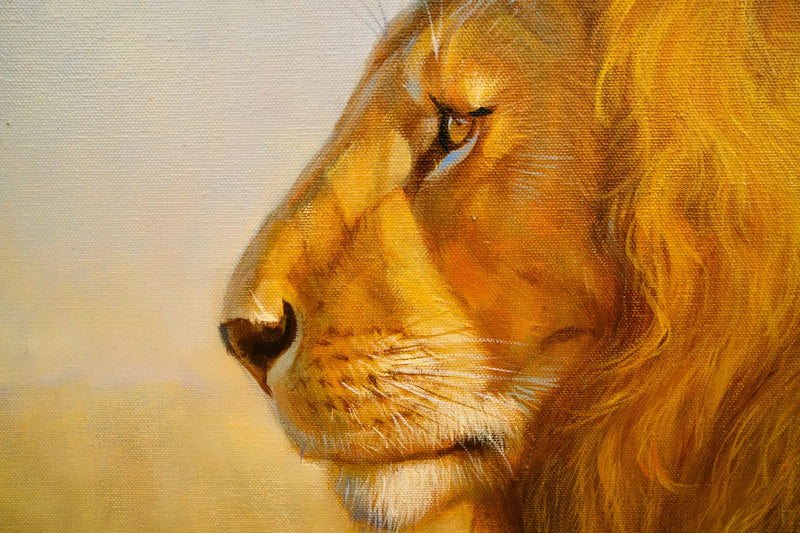 사바나의 사자 | 150 x 100cm