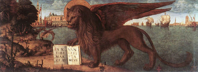 Lion de saint Marc - Vittore Carpaccio - Alpha Reproduction