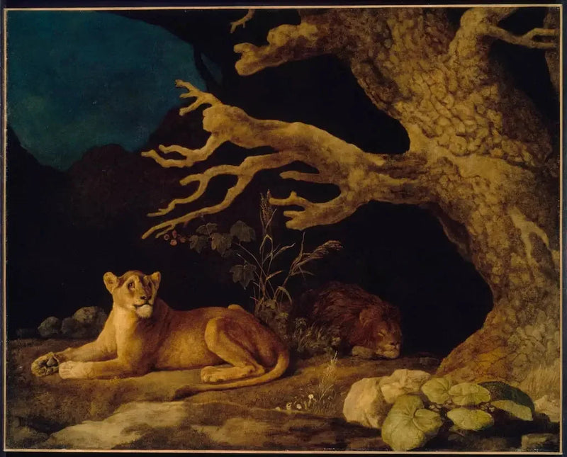 사자와 암사자 - 조지 스터브스

Source:
Lion et Lionne - George Stubbs