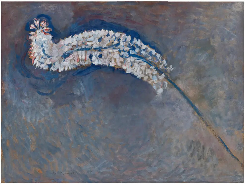 Reproduction du tableau « Lis queue de renard - Piet Mondrian » par Alpha Reproduction en peinture à l’huile