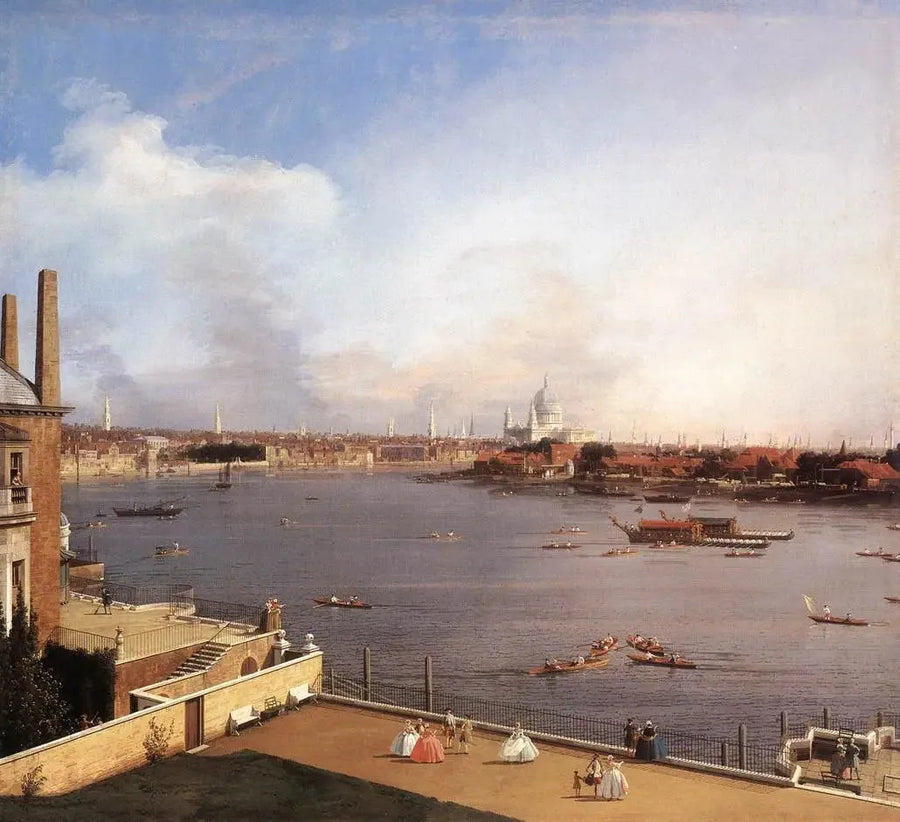 런던: 리치몬드 하우스에서 본 템스 강과 런던 시티 - 카날레토

Source:
Londres : la Tamise et la City de Londres depuis Richmond House - Canaletto