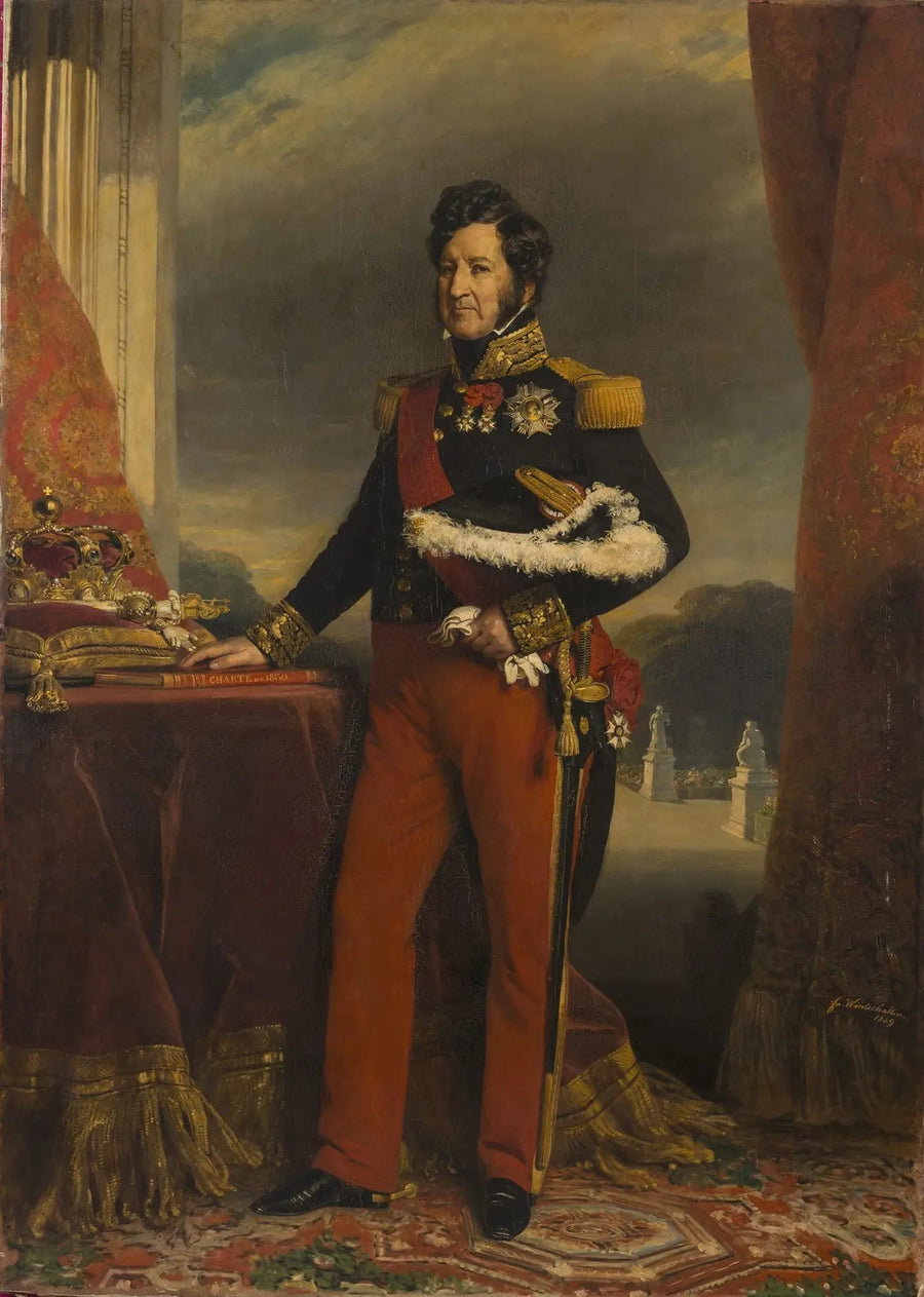 루이 필리프 1세, 프랑스 왕 - 프란츠 자버 윈터할터

Source:
Louis-Philippe 1er, Roi Des Français - Franz Xaver Winterhalter