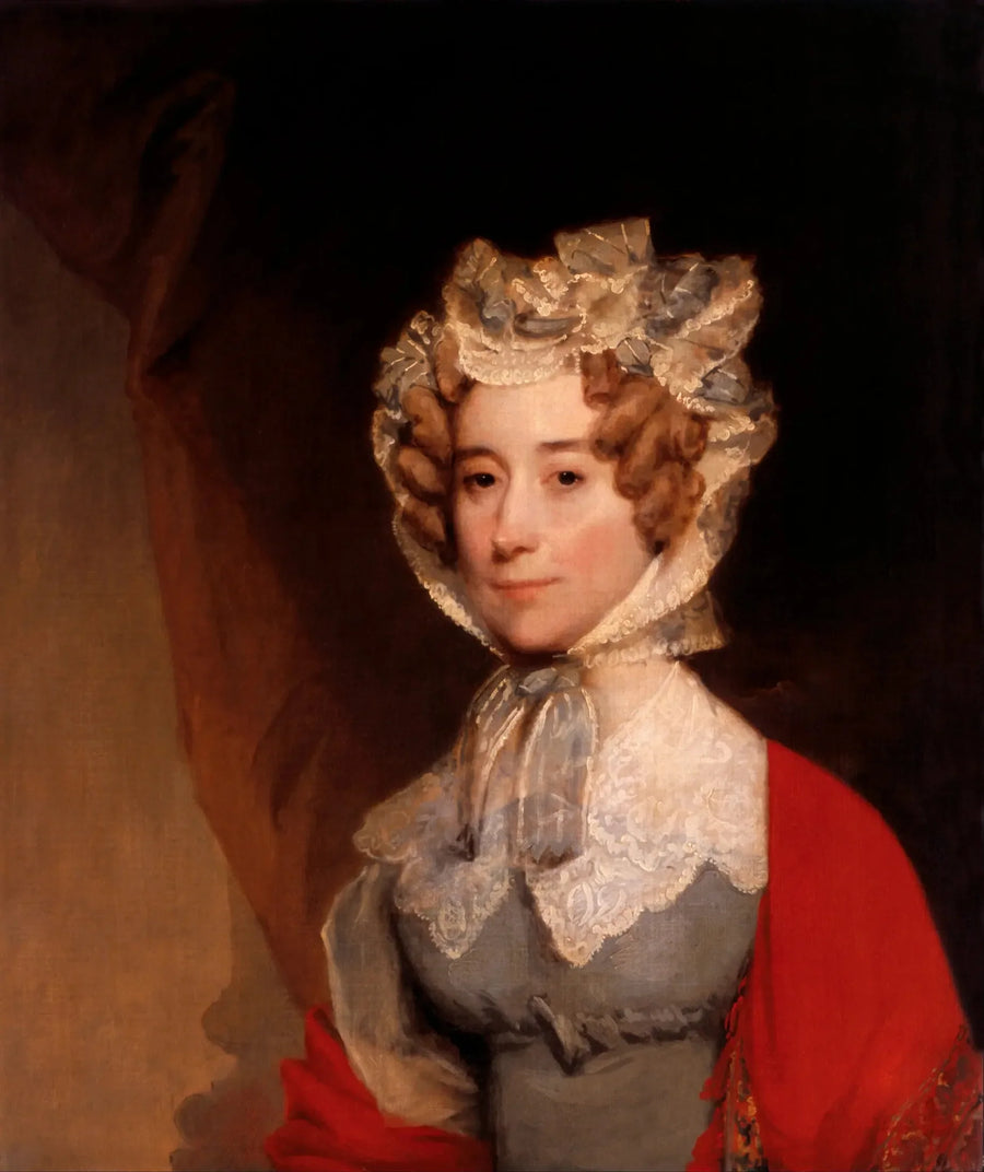 루이사 캐서린 존슨 아담스 (Mme 존 퀸시 아담스) - 길버트 스튜어트

Source:
Louisa Catherine Johnson Adams (Mme John Quincy Adams) - Gilbert Stuart