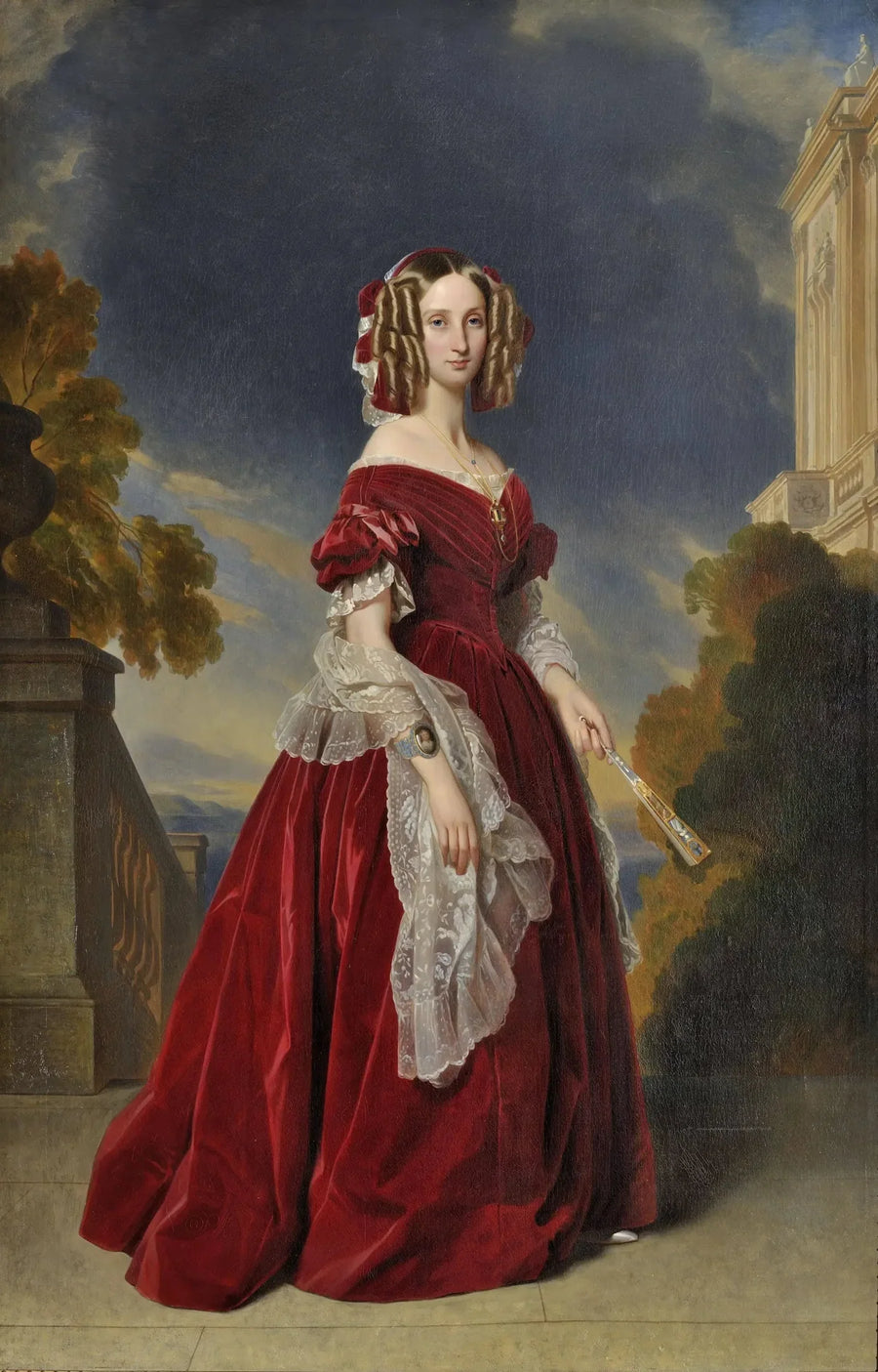 루이즈 오를레앙, 벨기에의 여왕 (1812-1850) - 프란츠 자베르 윈터할터

Source:
Louise d'Orléans, reine des Belges (1812-1850) - Franz Xaver Winterhalter