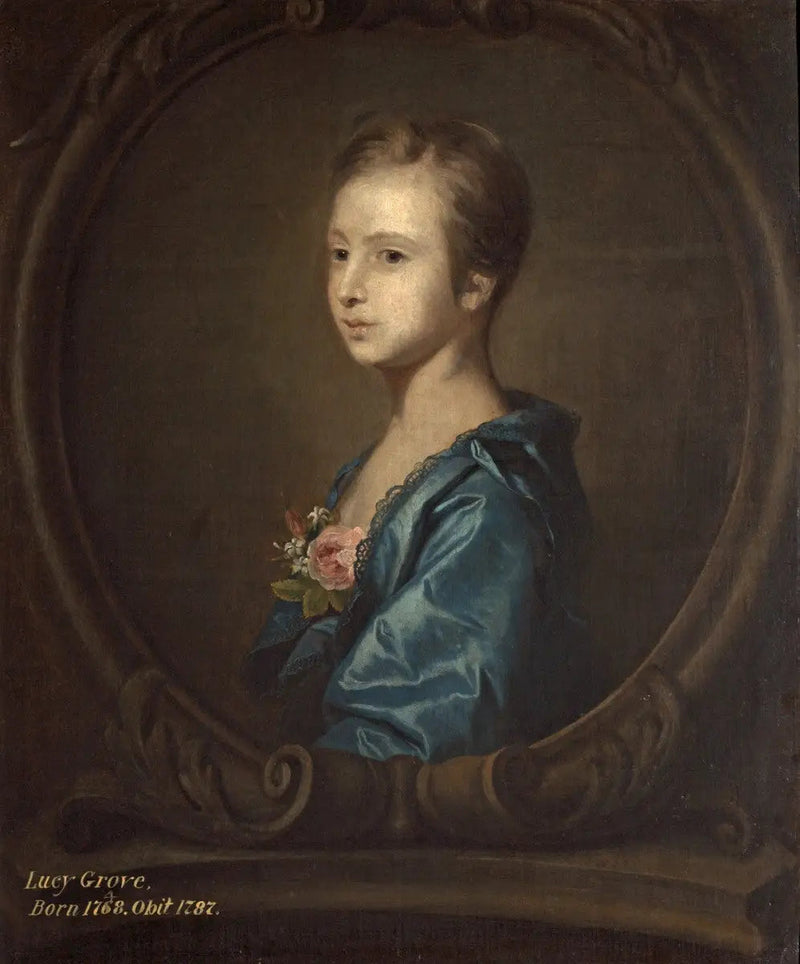 루시 스네이드 (나중에 그로브 부인) (1748–1789) (?) - 조슈아 레이놀즈