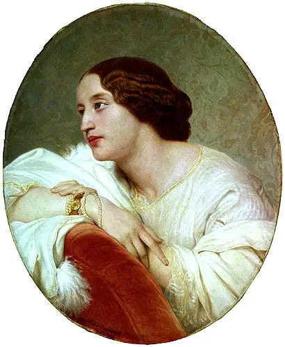 루드밀레 코마르, 보보-크롱 공작부인 - 폴 들라로슈

Source:
Ludmille Komar, princesse de Beauvau-Craon - Paul Delaroche