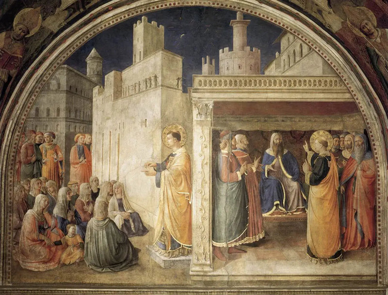 북쪽 벽의 안경 - 프라 안젤리코

Source:
Lunette du mur nord - Fra Angelico