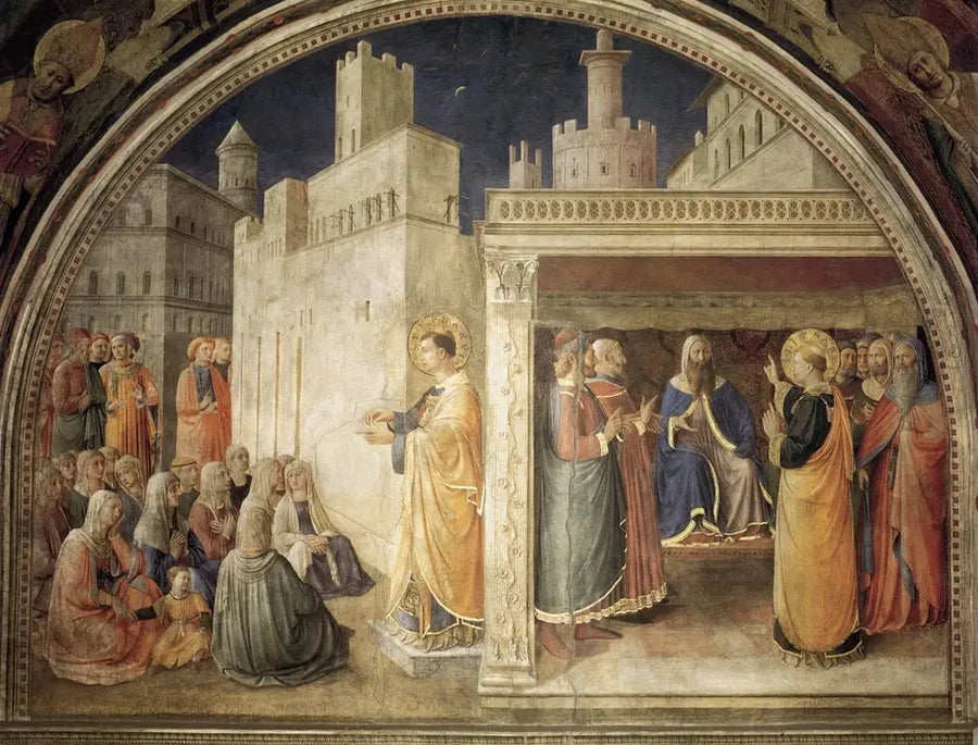 북쪽 벽의 안경 - 프라 안젤리코

Source:
Lunette du mur nord - Fra Angelico