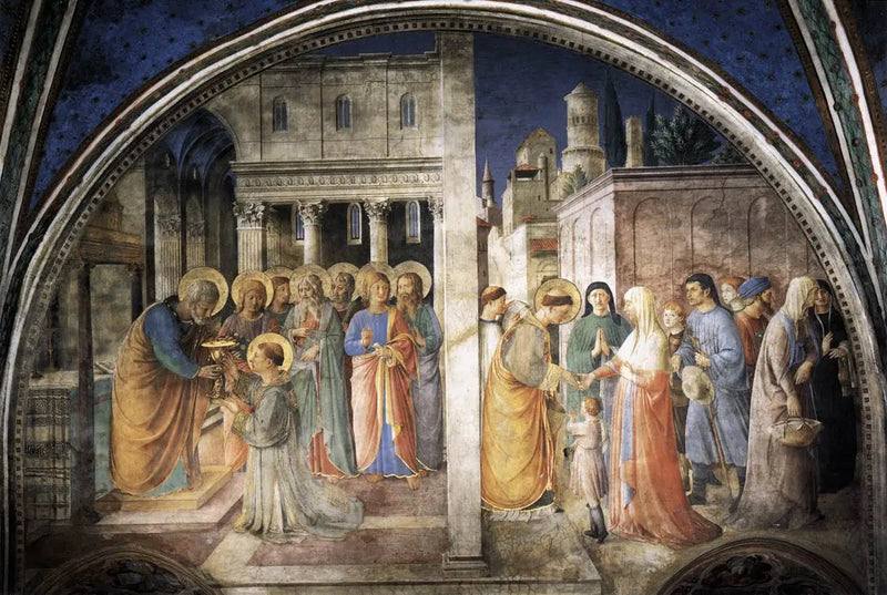 니콜린 성당 서쪽 벽의 창문 - 프라 안젤리코

Source:
Lunette du mur ouest de la chapelle Nicoline - Fra Angelico