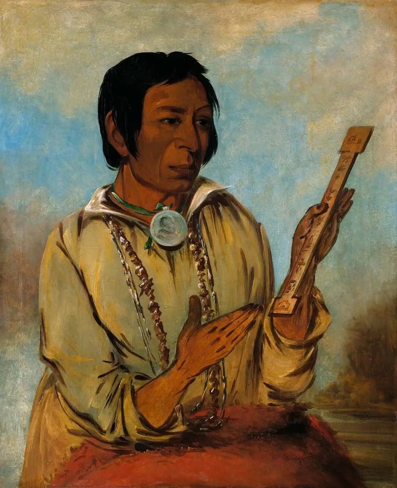 마셰나, 사슴뿔, 부주방장 - 조지 캐틀린

Source:
Ma-shée-na, Elk's Horns, un sous-chef - George Catlin