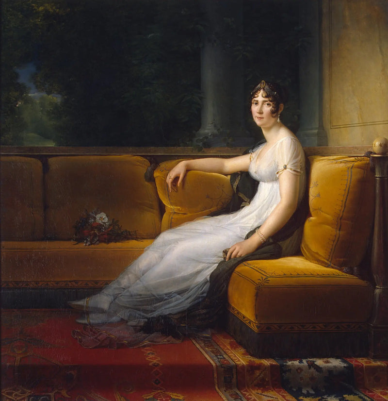 말리메 본파르트가 말메종의 살롱에서 - 프랑수아 제라르

Source:
Madame Bonaparte dans son salon de Malmaison - François Gérard