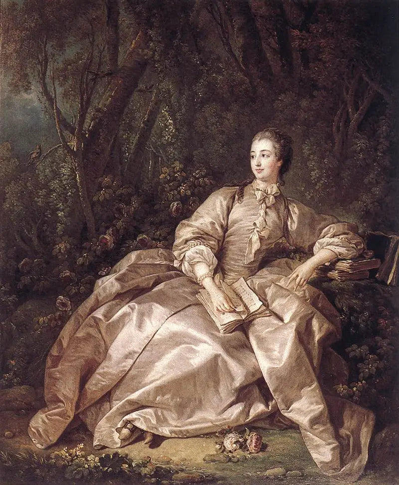 루이 15세의 애인, 마담 드 폼파두르 - 프랑수아 부셰

Source:
Madame de Pompadour, maîtresse de Louis XV - François Boucher