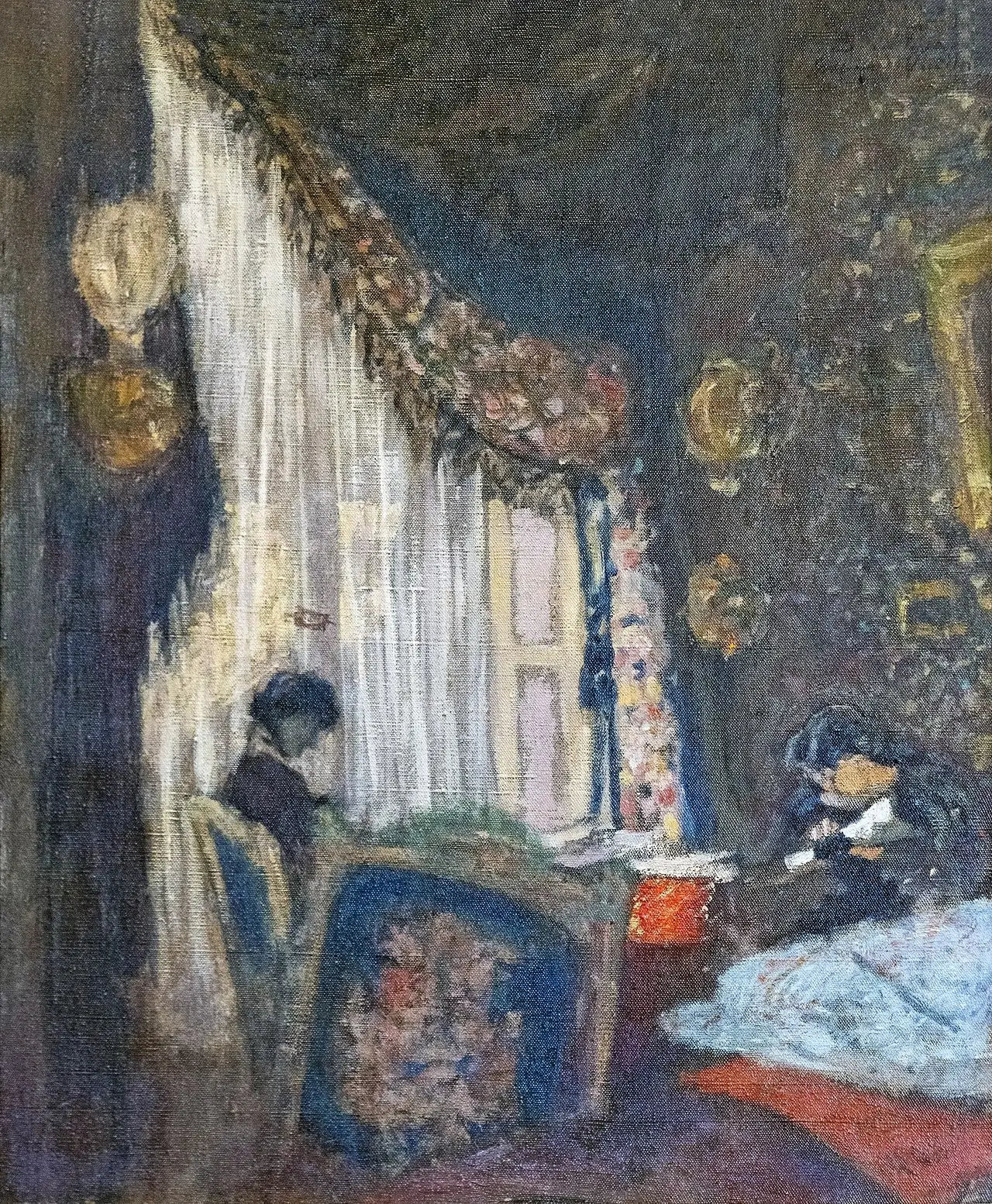 Madame Hessel à sa fenêtre - Édouard Vuillard - Alpha Reproduction