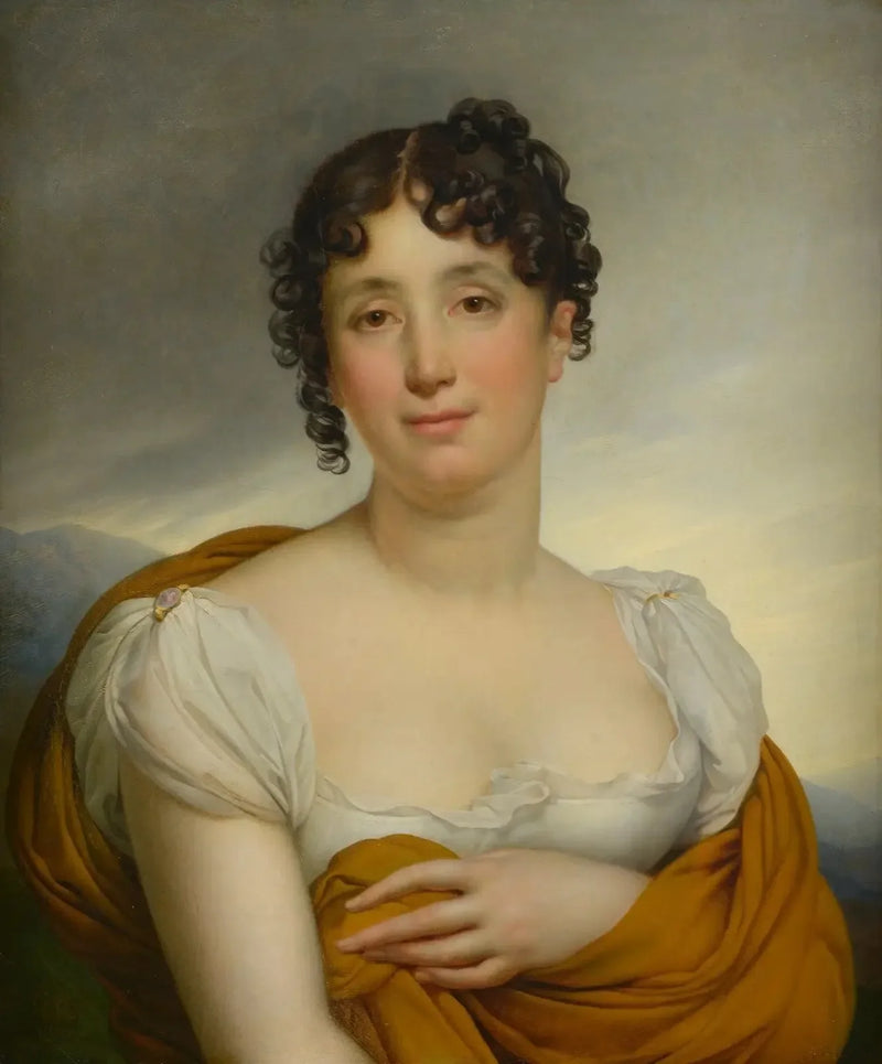 옐로우 스카프를 쓴 마담 멀랭 - 앙리-루이 지로데

Source:
Madame Merlin au châle jaune - Anne-Louis Girodet