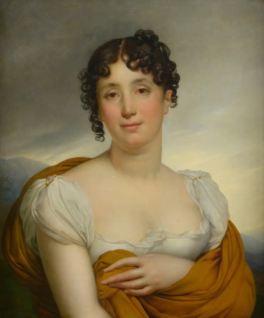 옐로우 스카프를 쓴 마담 멀랭 - 앙리-루이 지로데

Source:
Madame Merlin au châle jaune - Anne-Louis Girodet