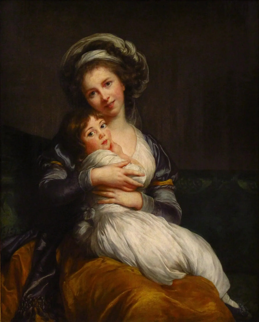 마담 비제 르 브뤼와 그녀의 딸 - 엘리자베스 비제 르 브뤼

Source:
Madame Vigée Le Brun et sa fille - Élisabeth Vigée Le Brun