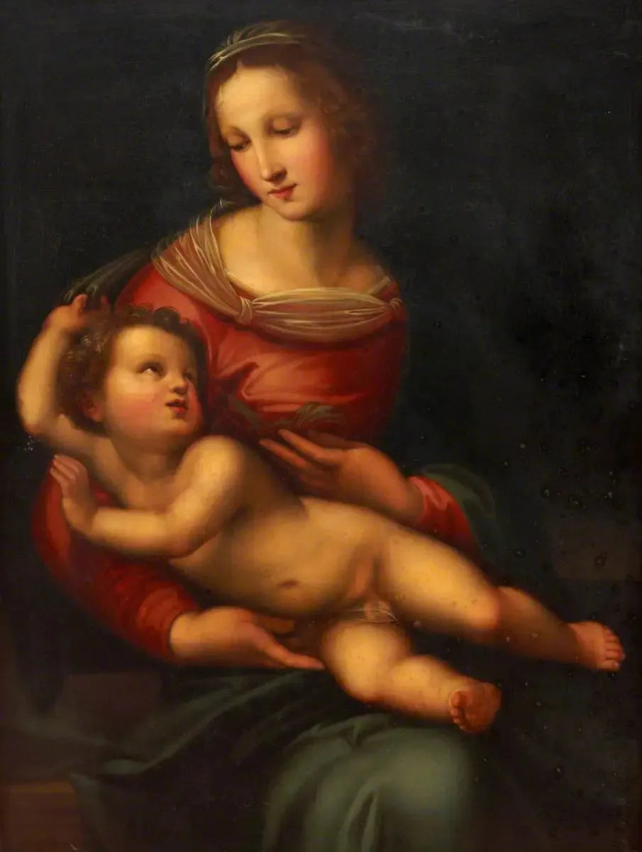 Madone de Bridgewater - Raphaël Sanzio image 1 reproduction réalisée par Alpha Reproduction