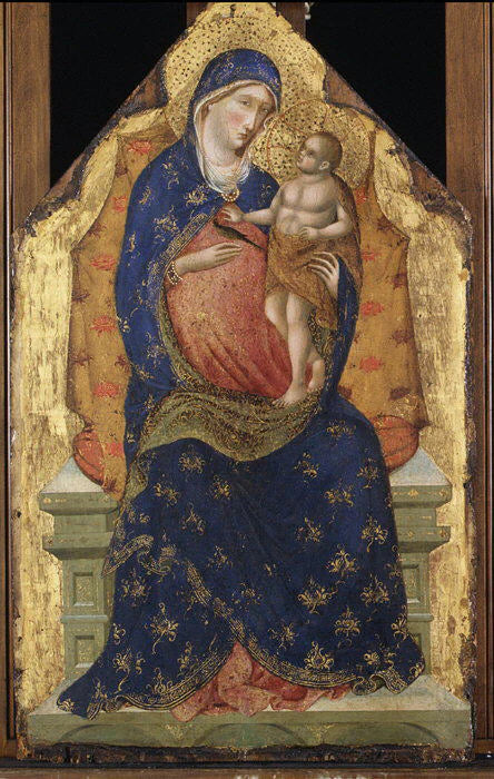 Madone à l'Enfant trônant - Paolo Veneziano