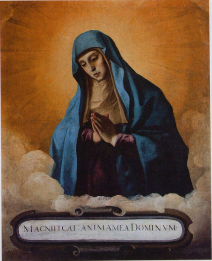 Magnificat Anima Mea - Francisco de Zurbarán image 1 reproduction artisanale de tableau