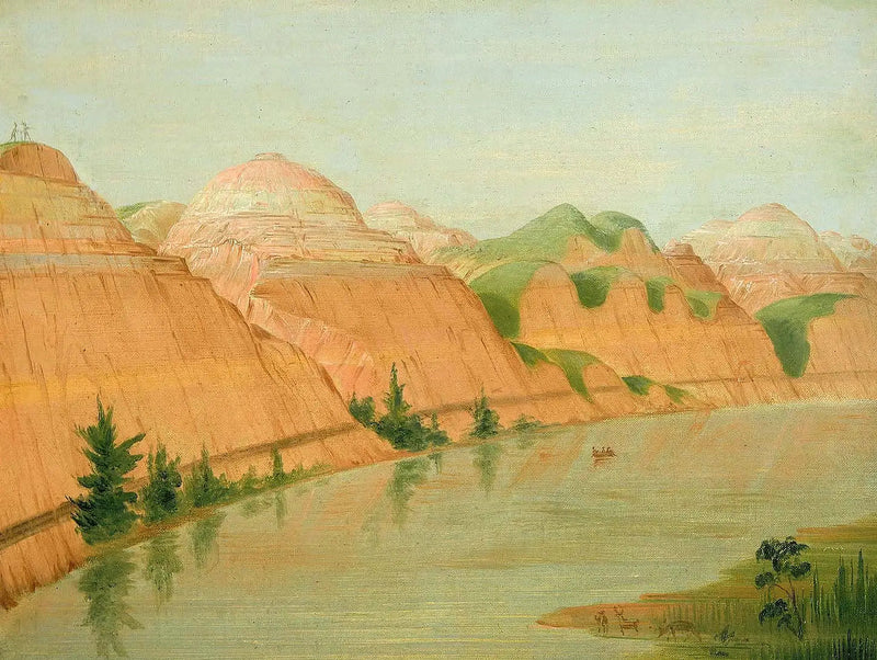 성 루이스에서 1800마일 떨어진 곳에 위치한 아름다운 점토 절벽 - 조지 캐틀린

Source:
Magnifiques falaises d'argile, à 1800 milles au-dessus de Saint-Louis - George Catlin