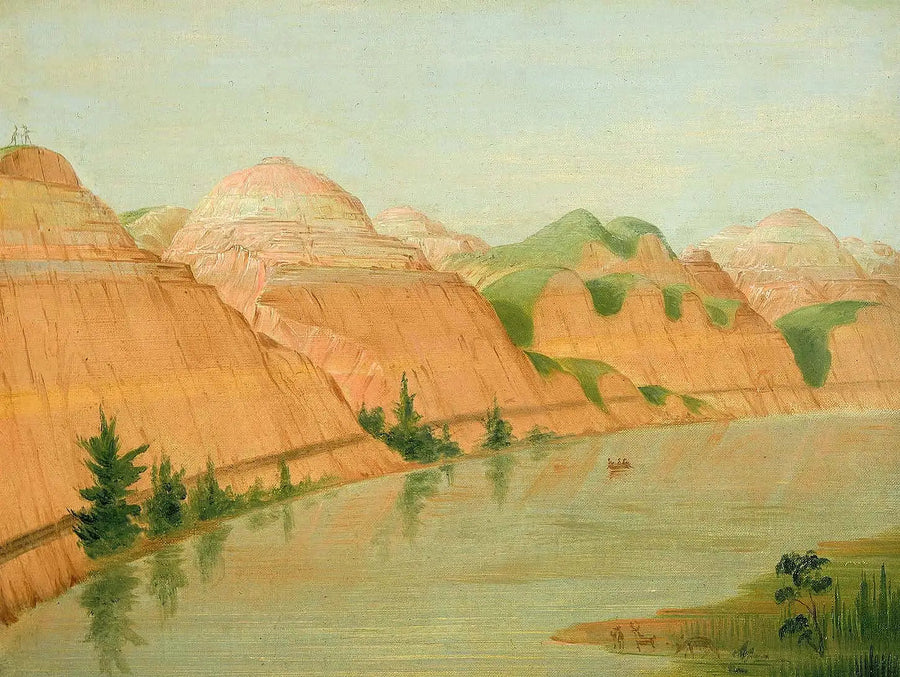 성 루이스에서 1800마일 떨어진 곳에 위치한 아름다운 점토 절벽 - 조지 캐틀린

Source:
Magnifiques falaises d'argile, à 1800 milles au-dessus de Saint-Louis - George Catlin