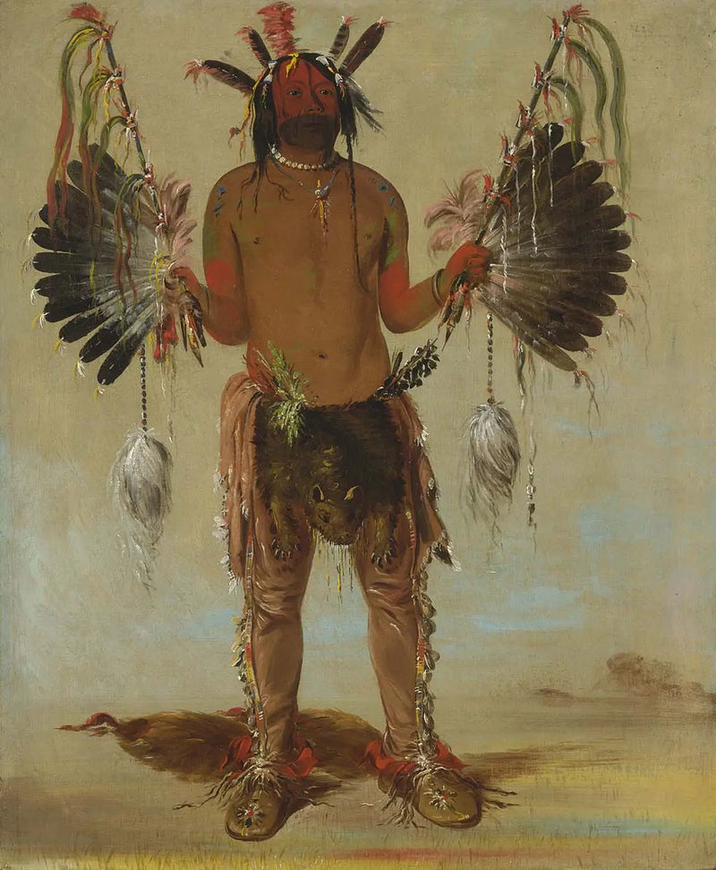 마토헤하, 오래된 곰, 치유사 - 조지 캐틀린

Source:
Mah-tó-he-ha, vieil ours, un guérisseur - George Catlin