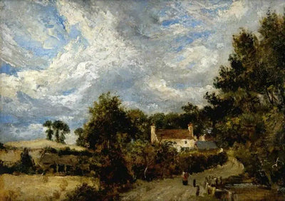 Maison au bord de la route - John Constable - Alpha Reproduction