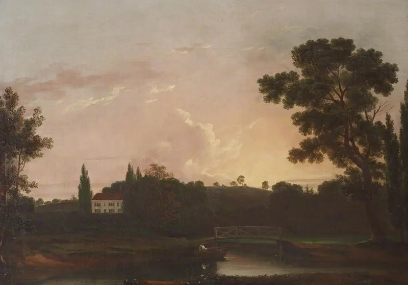 메종 라마르시, 라마르시, 에섹스 - 존 콘스터블

Source:
Maison Lamarsh, Lamarsh, Essex - John Constable
