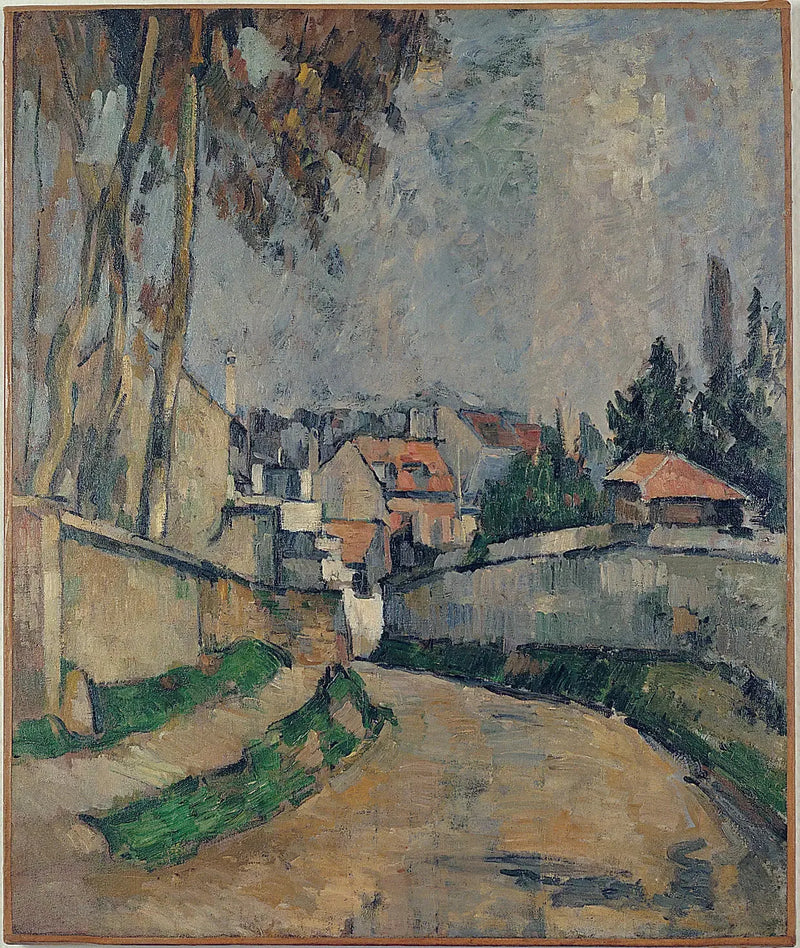 도로변의 집들 II - Paul Cézanne