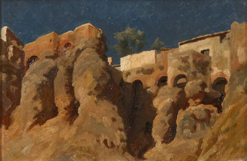 지중해 절벽 꼭대기에 위치한 집들 (아마도 카프리) - 프레데릭 레이튼

Source:
Maisons au sommet d'une falaise en Méditerranée (peut-être à Capri) - Frederic Leighton