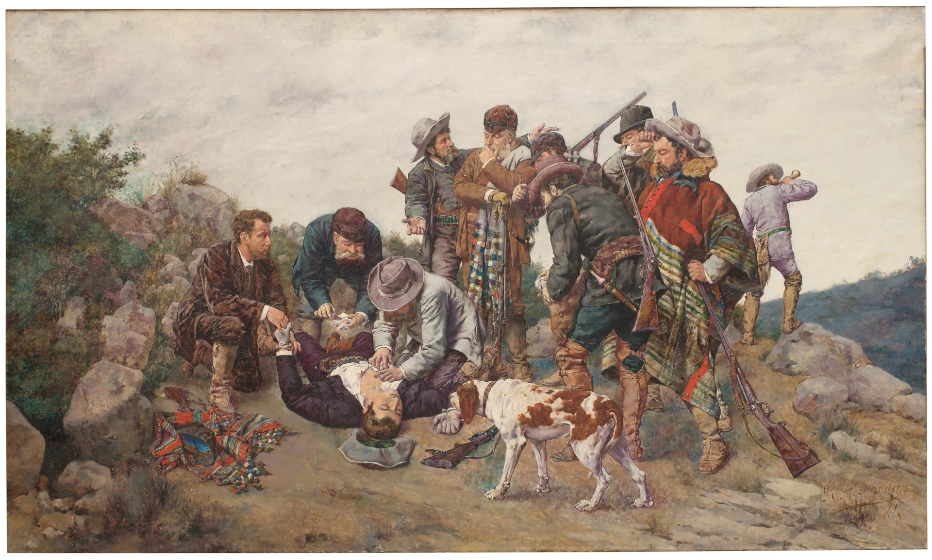 Un malheur à la chasse - Ricardo Arredondo Calmache