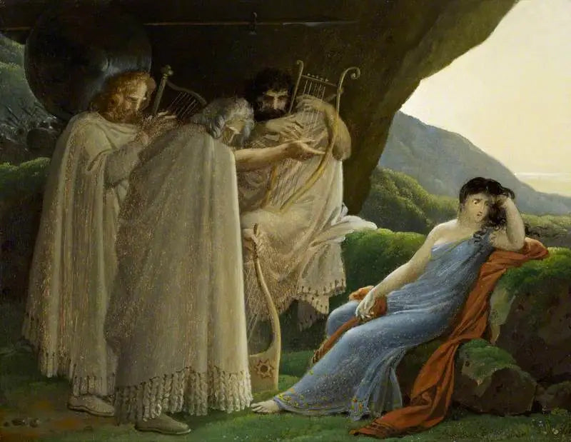 말비나가 약혼자 오스카의 죽음을 슬퍼하다 - 앙 루이 지로데

Source:
Malvina pleure la mort de son fiancé Oscar - Anne-Louis Girodet