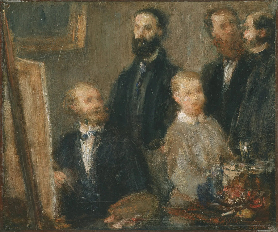마네의 작업장 - 앙리 판탱-라투르

Source:
Manet dans son atelier - Henri Fantin-Latour