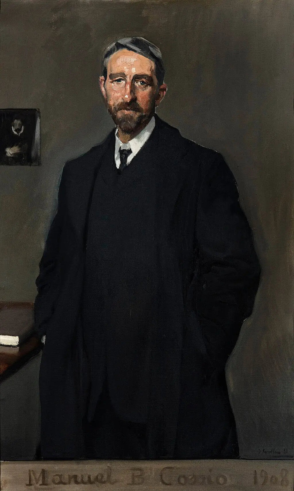 Manuel Bartolomé Cossío - Joaquín Sorolla image 1 reproduction de peinture à l’huile