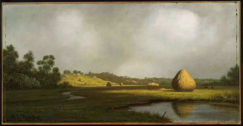 마레 살랑, 뉴버리포트, 매사추세츠 - 마틴 존슨 헤이드

Source:
Marais salants, Newburyport, Massachusetts - Martin Johnson Heade