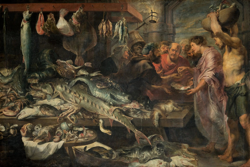 생선 시장 (공물의 은?) - 앙투안 반 다이크

Source:
Marché aux poissons (Argent du tribut ?) - Antoine van Dyck