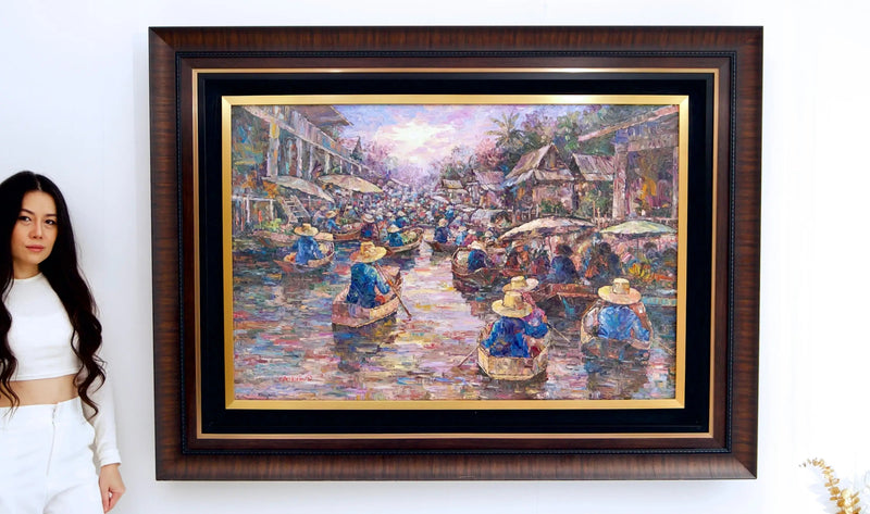수상시장   | 145 x 105cm